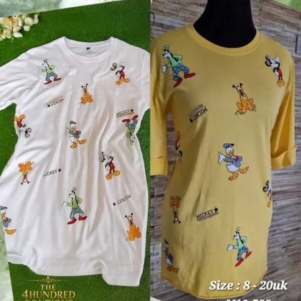 Mickey Tee, Yellow