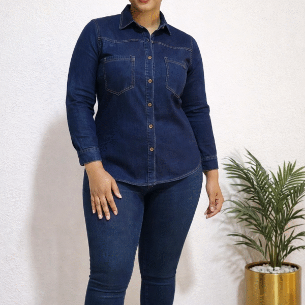 Denim Jeans insert shirt