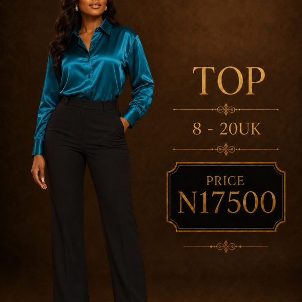 Silk Shirt, Teal
