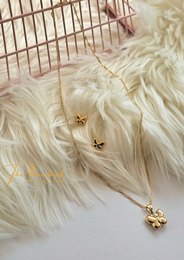 Butterfly Earring & Pandant Set