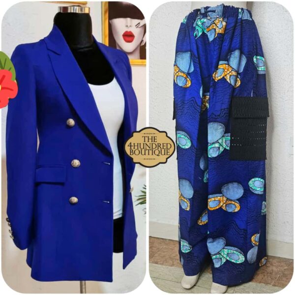 Tribal Jawu Cargo Pant, Royal Blue