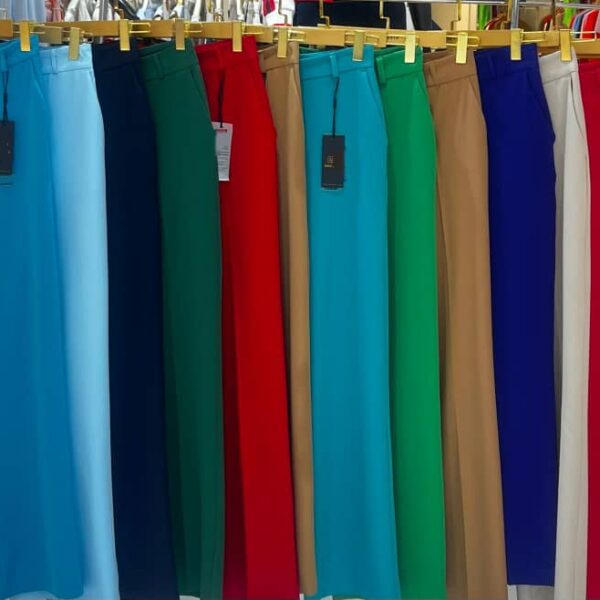 Wide Leg Pant, Brown