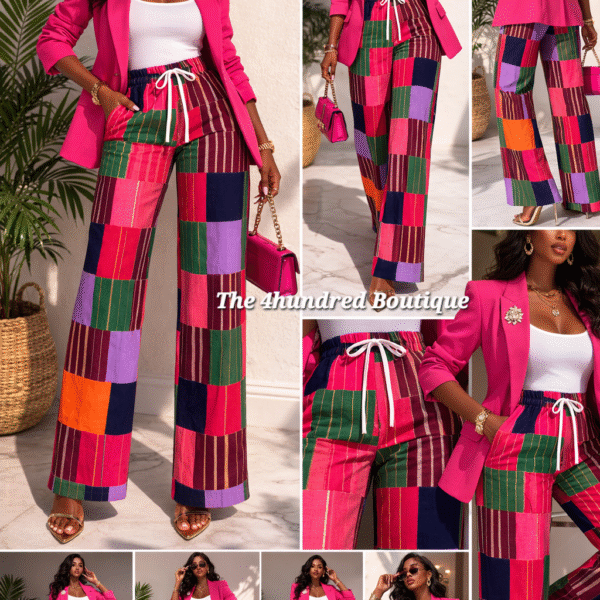 Tribal Aso-Oke  patch pant