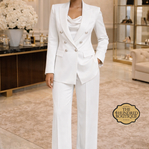 Boss Lady Blazer, White
