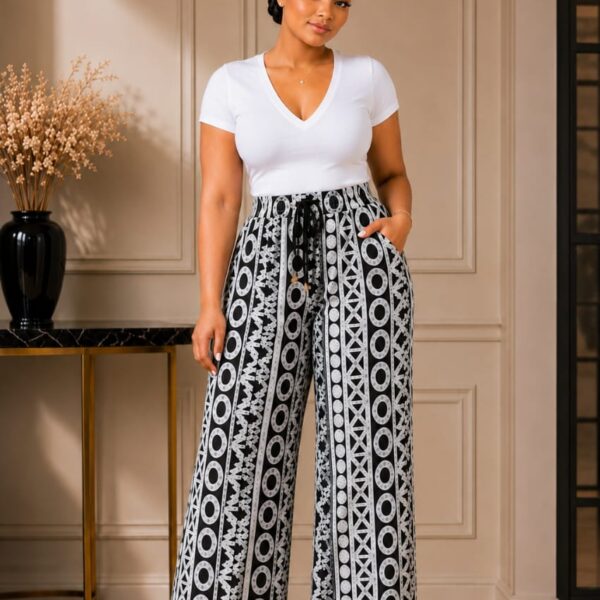 Tribal Monochrome Pant