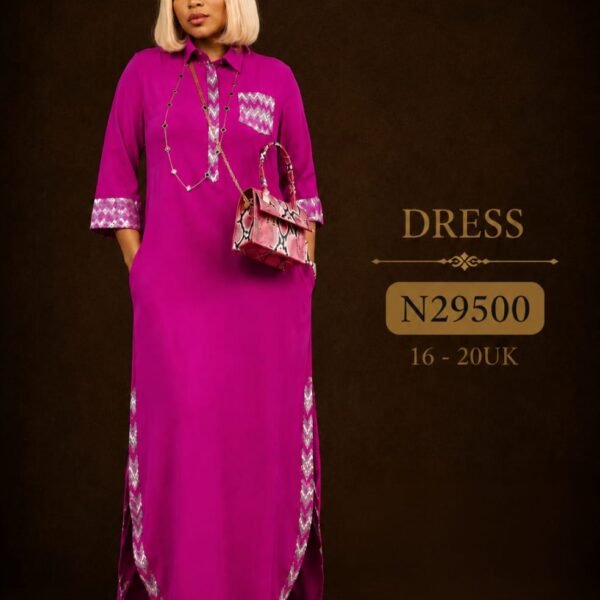 Stoned Kaftan, Pink