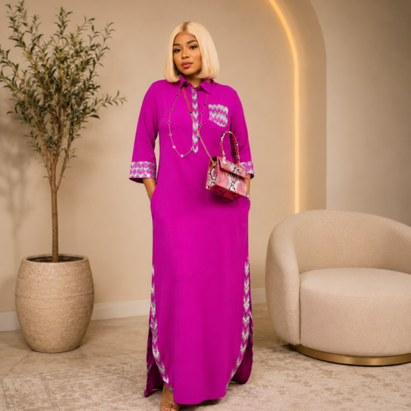 Stoned Kaftan, Pink