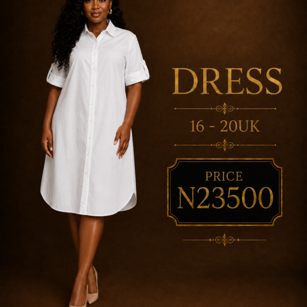 White Shirt Dress