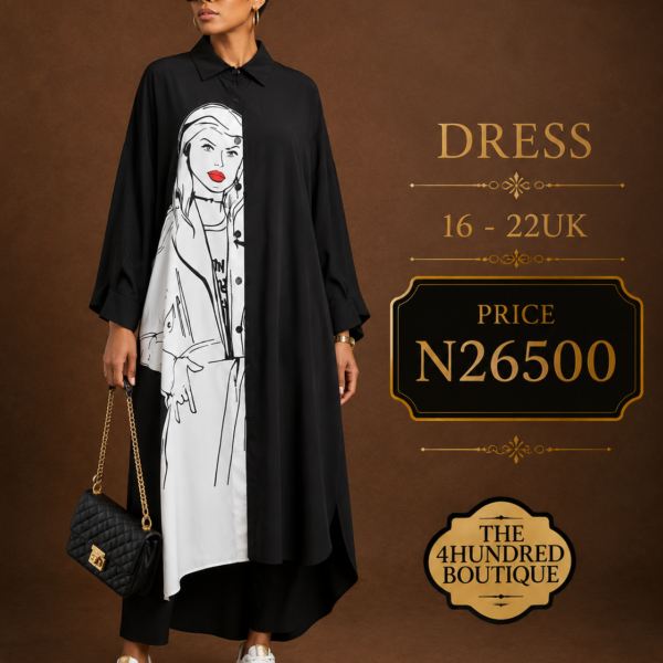 Pretty Girl Shirt Dress