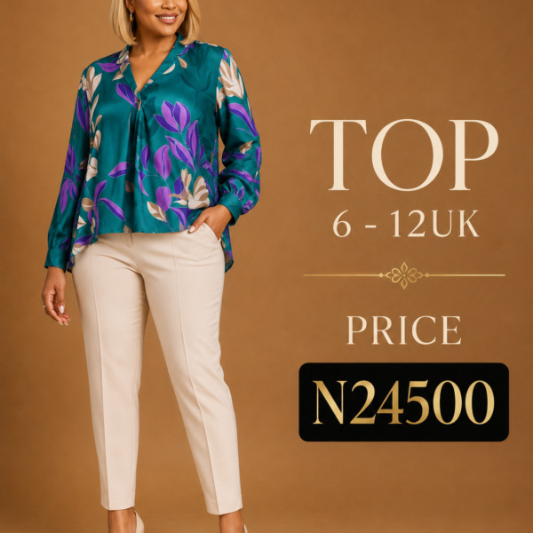 Floral long sleeve shirt