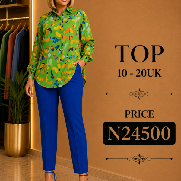 Printed Long Sleeve Shirt