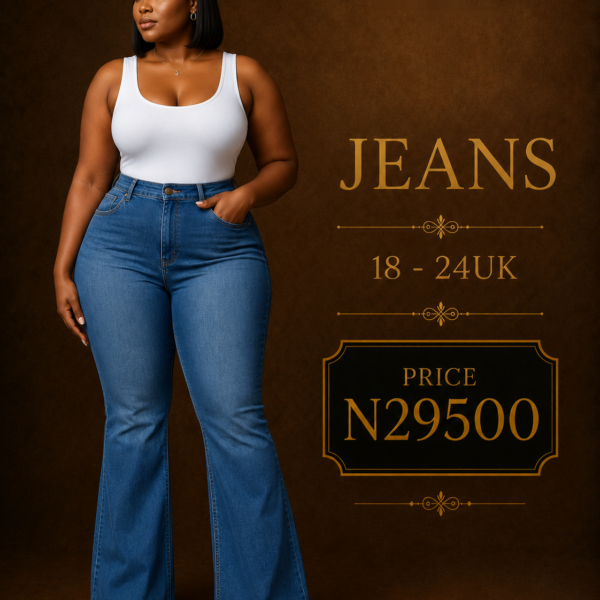 Blue Boot Cut Jeans