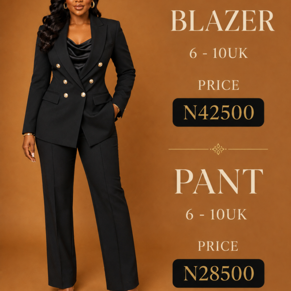 Boss Lady Blazer, Black