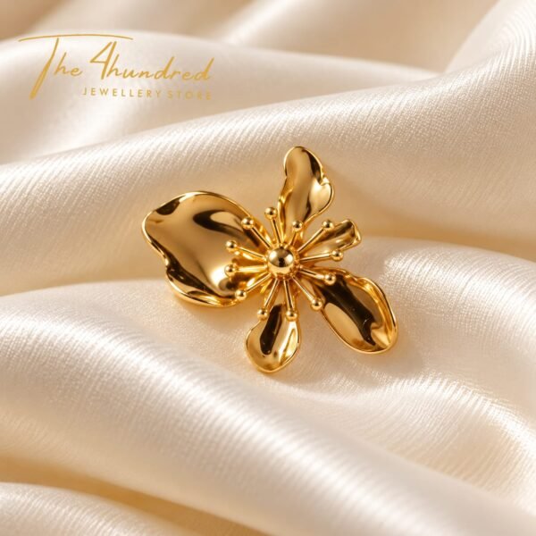Golden Radiance Brooche