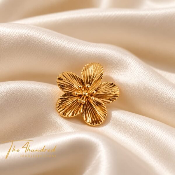 Golden Bloom Brooche